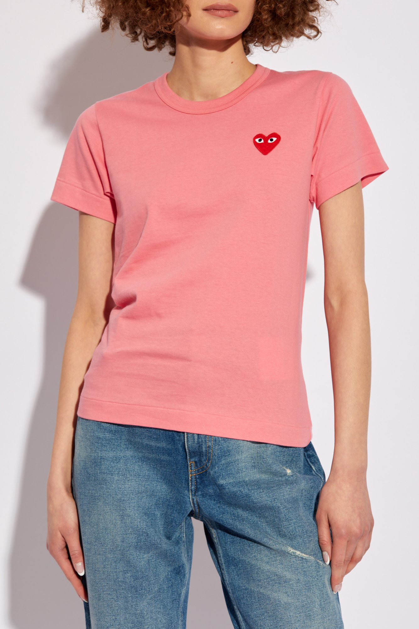 Commes de garcon pink clearance t shirt